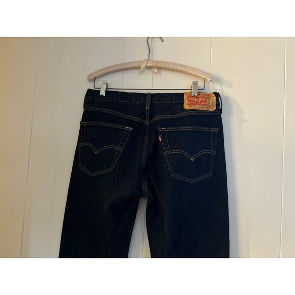 Levi's 501 Original Fit Jeans Men's 34x32 Straight Leg Button Fly Denim Preppy - Picture 2 of 13